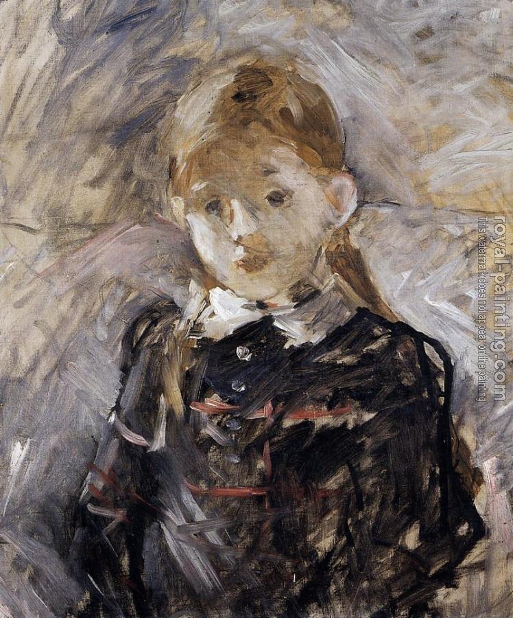 Berthe Morisot : Little Girl with Blond Hair